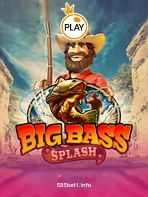 Imagem do jogo Big Bass Splash no 585bet